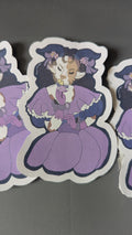 Lavender the Calm Goat Sticker
